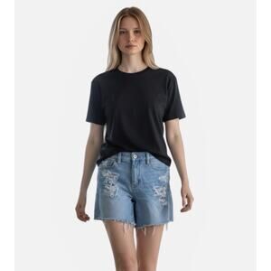 American Eagle The Dream Short Denim Jean Shorts Women's Size 8 Distressed